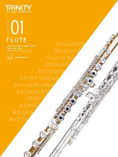 Trinity Flute Exam Pieces from 2023 Grade 1 Score/Part