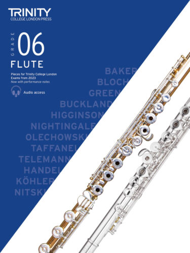 Trinity Flute Exam Pieces from 2023 Grade 6 Score/Part