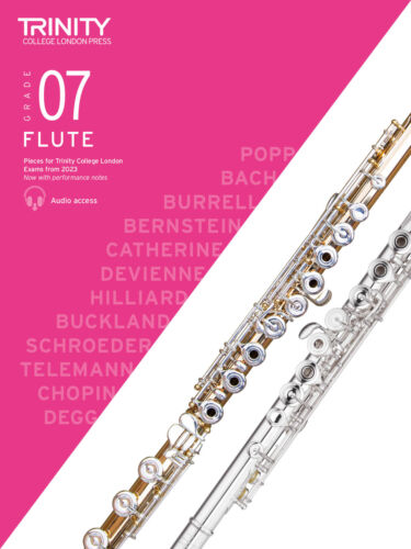 Trinity Flute Exam Pieces from 2023 Grade 7 Score/Part