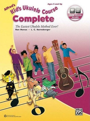 Alfreds Kids Ukulele Course Complete Book/CD