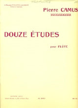 Camus, P - 12 Etudes Flute (Leduc)