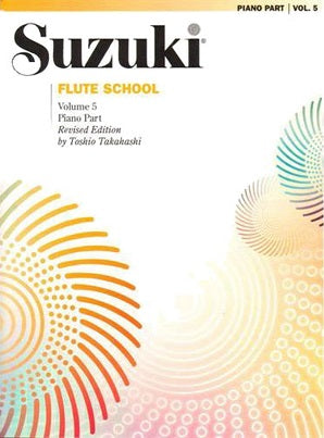 Suzuki Flute School Piano Acc., Volume 5 (Revised)