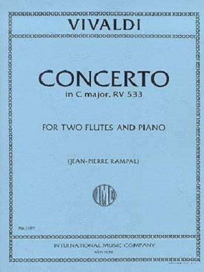 Vivaldi - Concerto in C major, RV 533 for two flutes