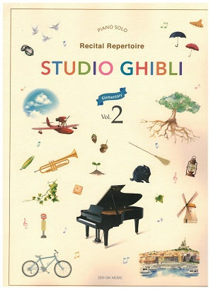 Studio Ghibli Recital Repertoire 2 Elementary  for solo piano