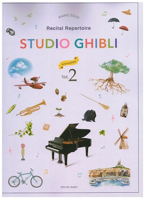 Studio Ghibli Recital Repertoire 2 Intermediate for solo piano