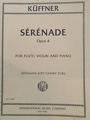 Kuffner - Serenade op 4 for flute,Violin and piano