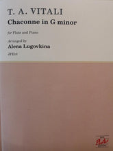 Vitali, Tomaso Antonio - Chaconne in G minor  Arranged by Alena Lugovkina (Published by Just Flutes)