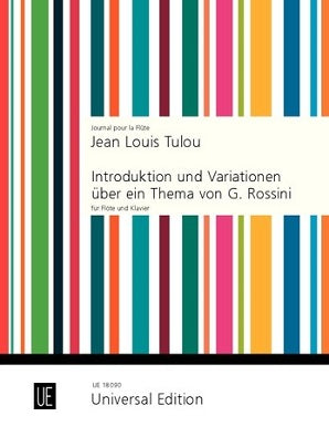 Tulou Jean Louis - Introduction and Variations on a Theme of Rossini Op 55