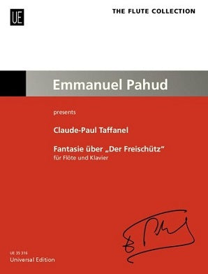 Taffanel, Claude-Paul - Fantasy on "Der Freischütz" by Carl Maria von Weber for flute and piano