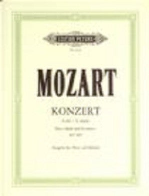 Mozart - Concerto K 299 in C major for Flute, Harp and Piano (Edition Peters)