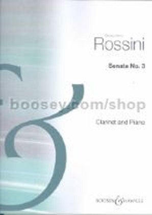 Rossini - Sonata No. 3 for  clarinet