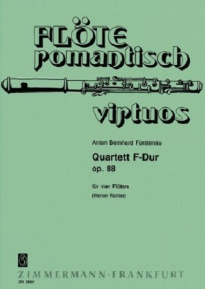 Fürstenau, Anton Bernhard - Quartet in F major Op. 88 (Zimmermann)