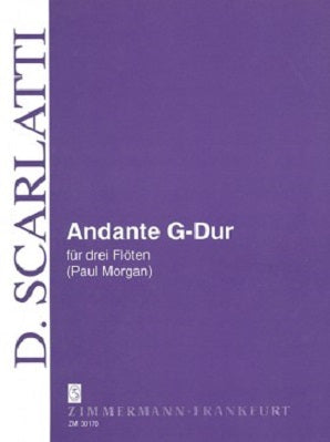 Scarlatti - Andante G major for three flutes